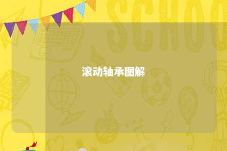 滚动轴承图解 